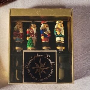 Christopher Radko Festive Nutcracker Pate Knives